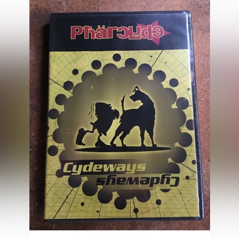 The Pharcyde cydeways dvd sealed new.   This dvd was sold on the world tour